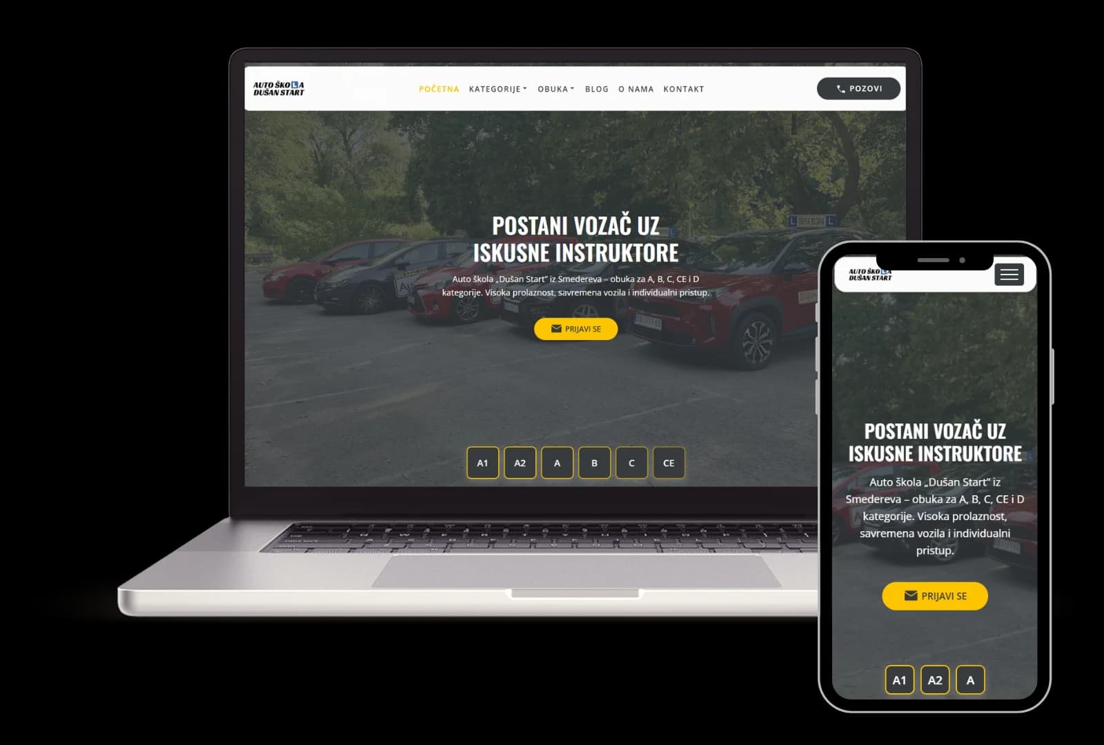 Auto škola za obuku vozača u Smederevu.