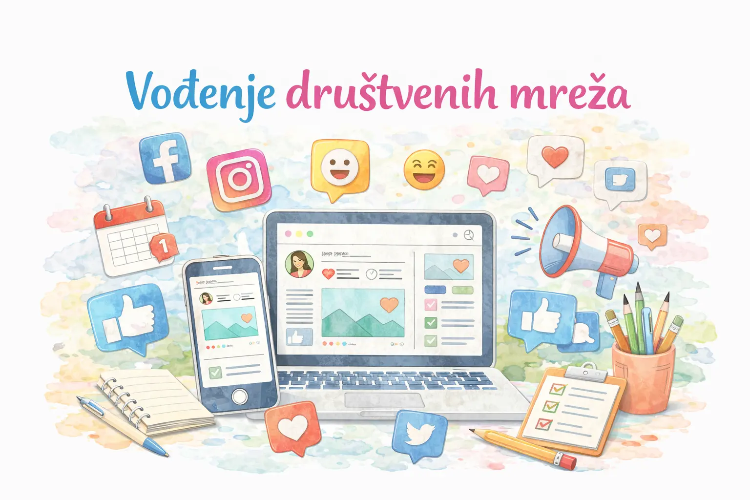 Vođenje društvenih mreža – cene i paketi